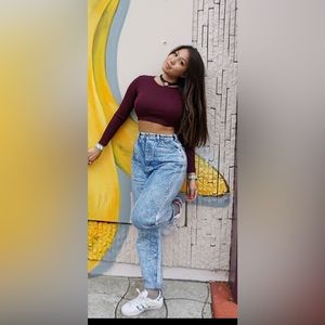 High waisted tapered women’s Lee jeans denim | Vintage 90s mom jeans size 6 / 28